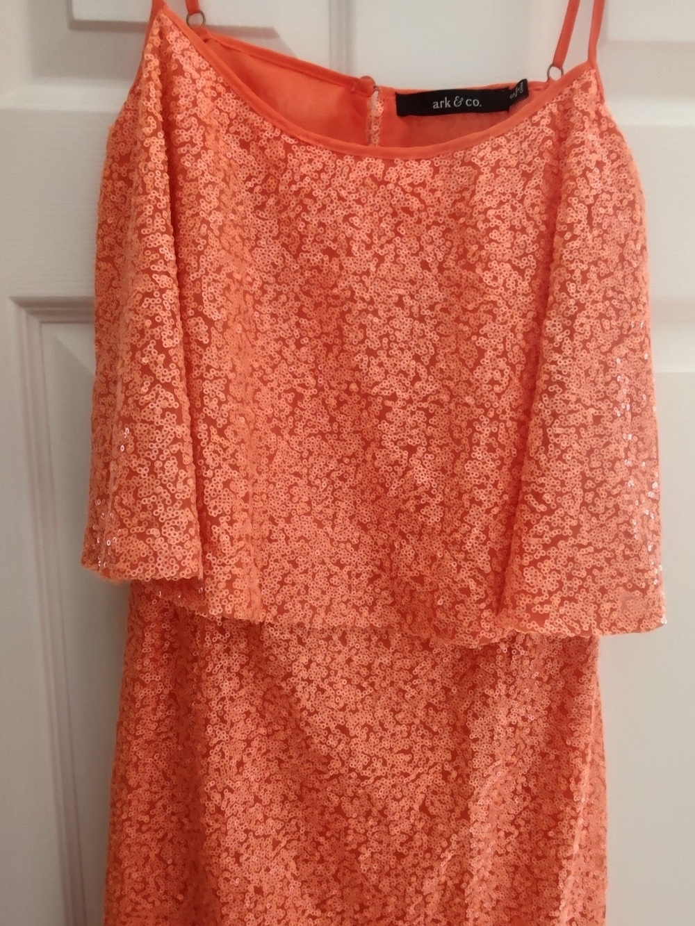 Ark & Co Coral Sequin Dress
